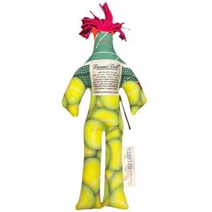 Dammit Doll Sports Series Tennis Themed Stress Relief Gag Gift New W Tags 13"